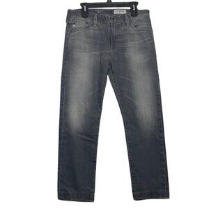 AG Adriano Goldschmied AG-ED Gray Denim The Graduate Tailored Leg Size 33